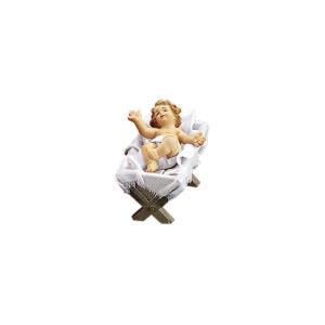 Infant Jesus with cradle 2 pieces