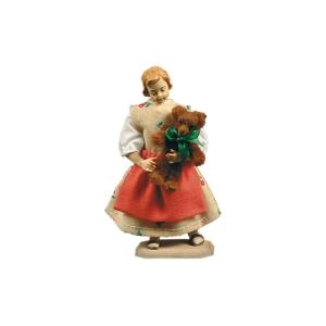 Bambina con orsacchiotto