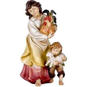 Pastorella con bambino  