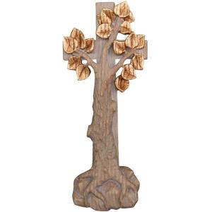 Cross - Tree of life in ash wood