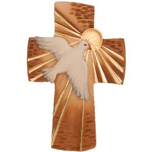 Peace Cross carved in wood