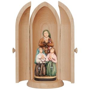 Niche with children of Fatima