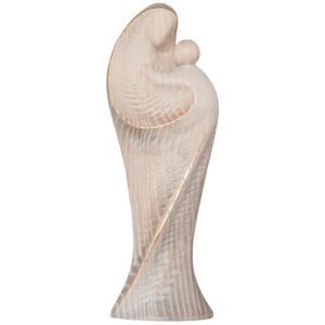 Meditation Madonna with child in ash wood