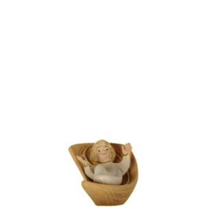 The Infant Jesus with cradle