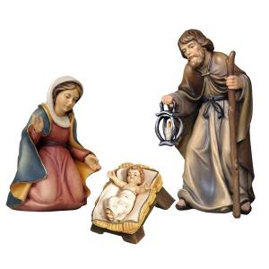 Sacra famiglia con laterna di rame