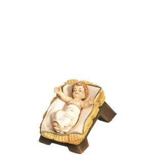 Gesù bambino con culla
