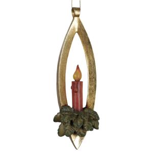 Decorazione con candela