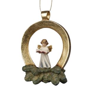 Decor round with Mary Angel praying