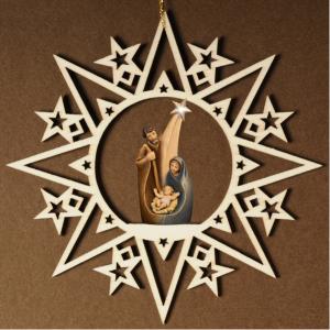 Stelle con Sacra famiglia