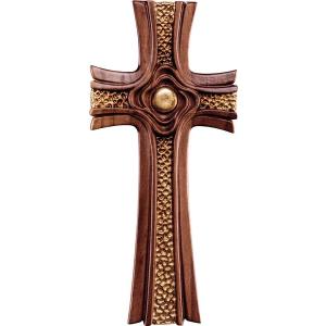 Cross of roses walnut