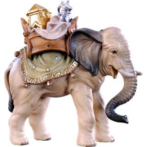 Elefant mit Gepäck D.K.