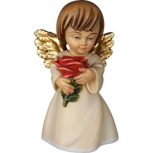 Perfume angel with rose