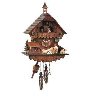 Cuckoo clock with music and dancing couple