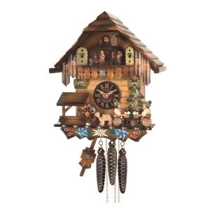 Cuckoo clock with music and dancing couple