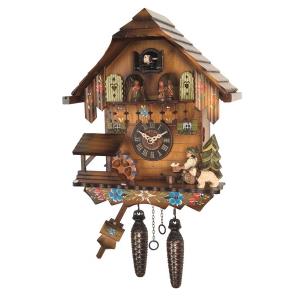 Cuckoo clock with music and dancing couple