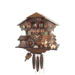 Cuckoo clock with music and dancing couple