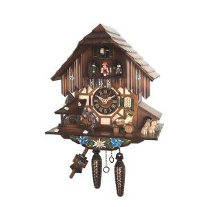 Cuckoo clock with music and dancing couple