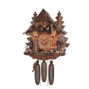 Cuckoo clock with music and dancing couple