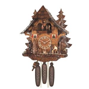 Cuckoo clock with music and dancing couple