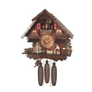 Cuckoo clock with music and dancing couple