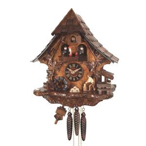 Cuckoo clock with music and dancing couple