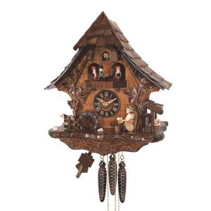 Cuckoo clock with music and dancing couple