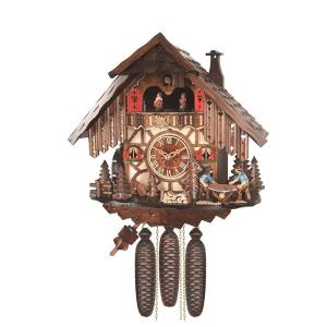 Cuckoo clock with music and dancing couple