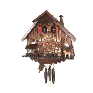 Cuckoo clock with music and dancing couple