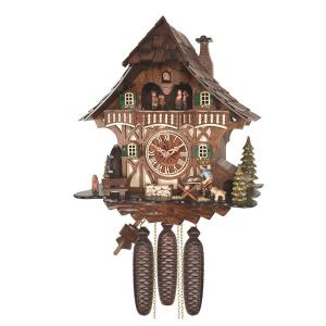 Cuckoo clock with music and dancing couple