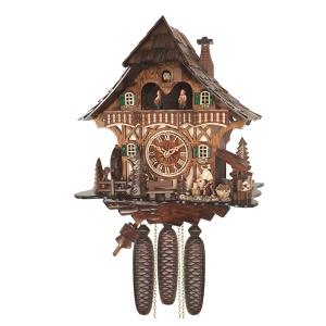 Cuckoo clock with music and dancing couple