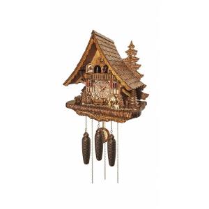 Cuckoo clock with music and dancing couple