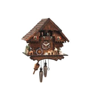 Cuckoo clock with music and dancing couple