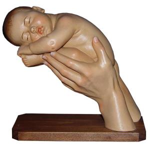 Bambino nella mano