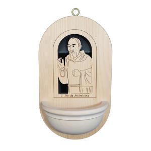 Weihwasserkessel Padre Pio