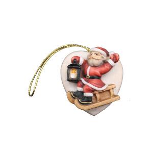 Babbo Natale su slitta