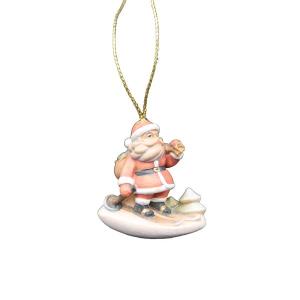 Babbo Natale sugli sci