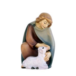 Shepherd kneeling