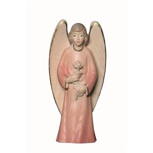 Red Guardian angel with rose