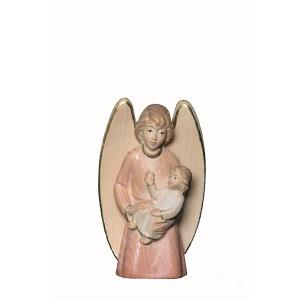 Red Guardian angel with child