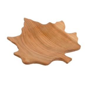 Ahornblatt Schale aus Holz 