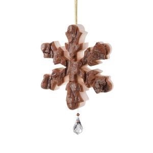 Fiocco neve con Swarovski 