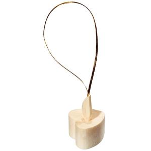 Wooden candle