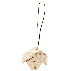 Wooden bird house