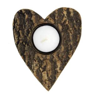 Porta lumino a forma di cuore