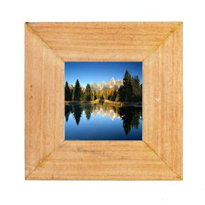 Fotorahmen aus Naturholz