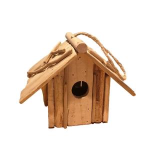 Wooden bird house