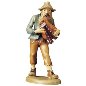 Shepherd with bagpipe