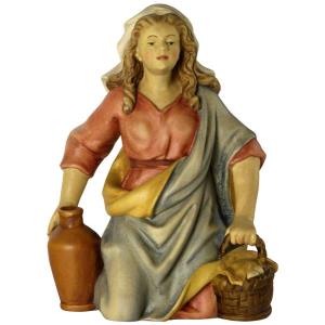 Donna in ginocchio