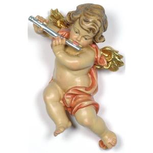 Putto angel+transv.flute