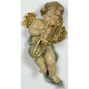 Putto angel + trombone